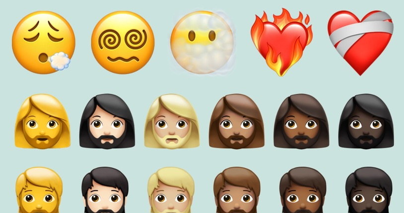 Emoji 13.1 pozwala jeszcze bardziej spersonalizować wysyłane emotikony /materiały prasowe