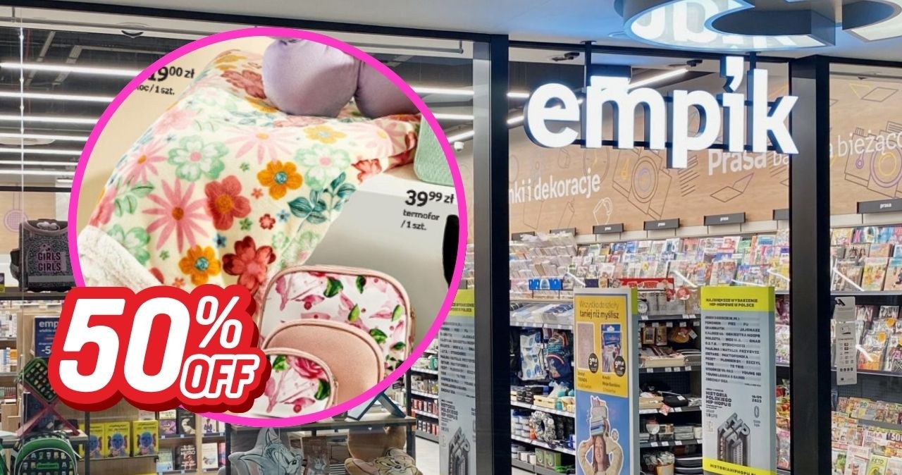 Empik już wystartował z wyprzedażą na Dzień Babci i Dziadka. Drugi prezent 50% taniej! /Empik /INTERIA.PL