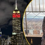 Empire State Building w biało-czerwonych barwach. W roli głównej Lewandowski!