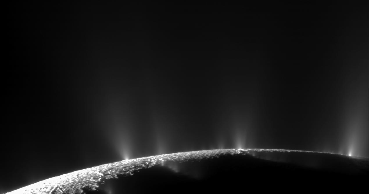 Enceladus.  Fot. NASA/JPL/Space Science Institute /NASA