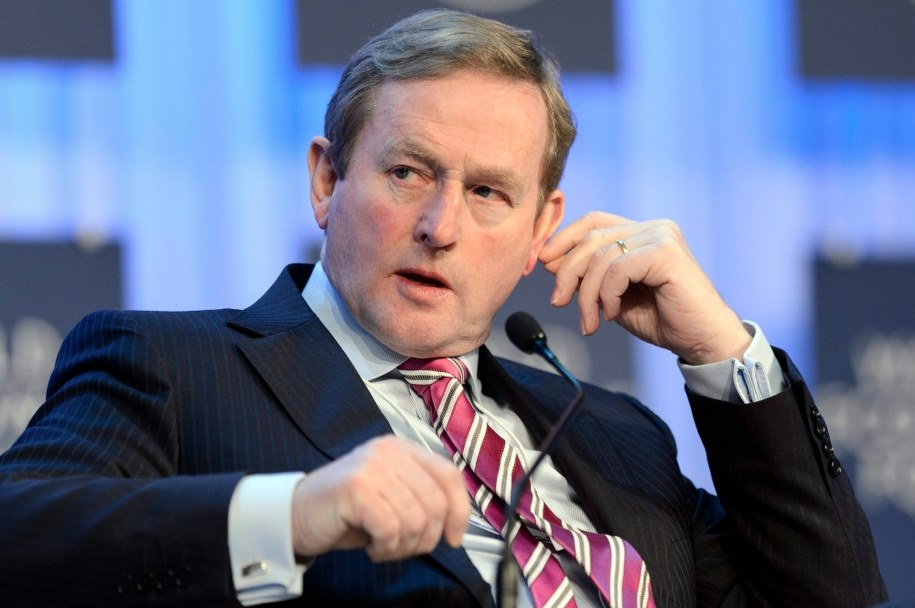 Enda Kenny /LAURENT GILLIERON /PAP/EPA