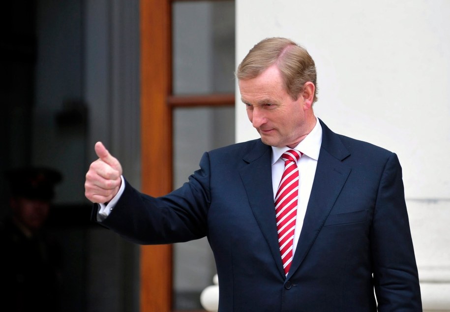 Enda Kenny /PAP/EPA/AIDAN CRAWLEY /PAP/EPA