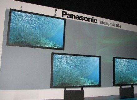 Energooszczędne LCD pokazywano na stoisku Panasonic w Berlinie /INTERIA.PL