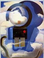 Enrico Prampolini, Skafander z chmur, 1930 /Encyklopedia Internautica