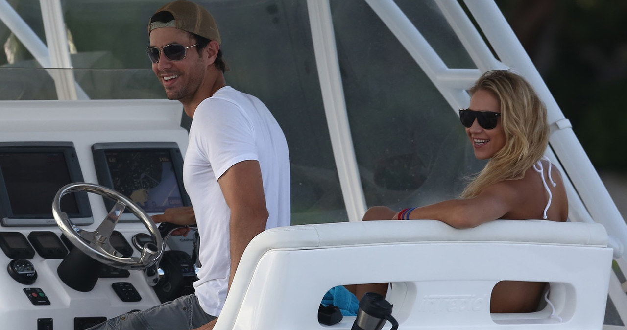 Enrique Iglesias i Anna Kournikova /Splash News /East News