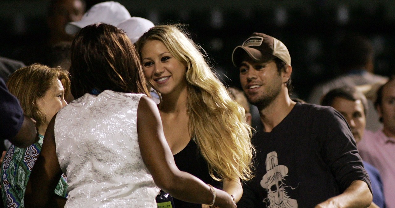 Enrique Iglesias i Anna Kournikova /Michael Heiman /Getty Images