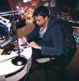 Enrique Iglesias w studio radia RMF FM /