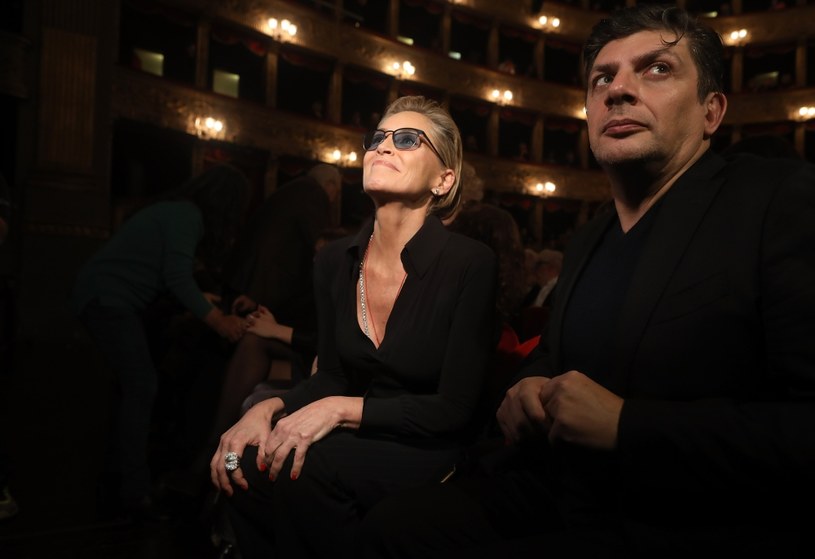 Enzo Cursio i Sharon Stone /Franco Origlia /Getty Images