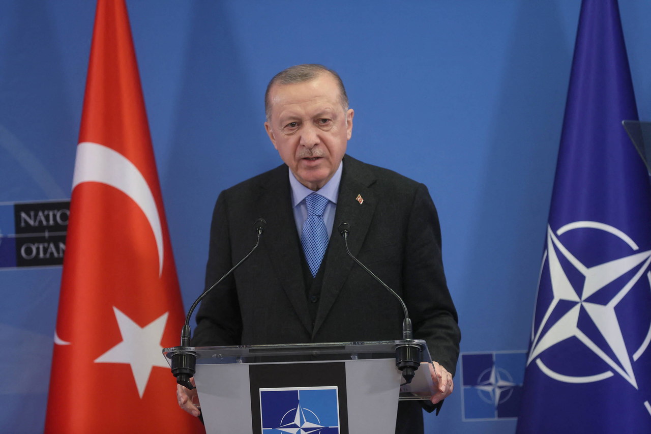 Erdogan: Turcja nie może poprzeć członkostwa Finlandii i Szwecji w NATO