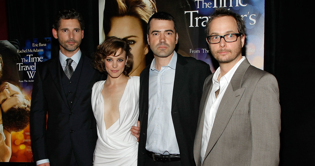 Eric Bana, Rachel McAdams, Ron Livingston, Robert Schwentke /Jemal Countess /Getty Images