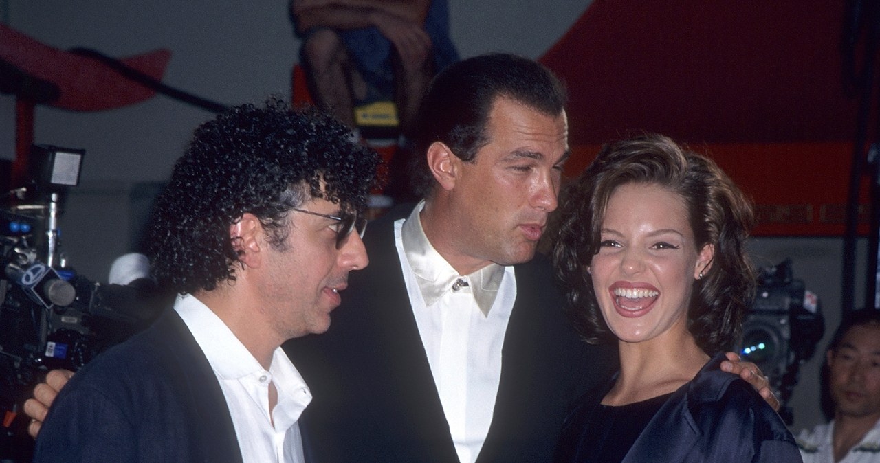 Eric Bogosian, Steven Seagal i Katherine Heigl na premierze filmu "Liberator 2" /Ron Galella / Contributor /Getty Images