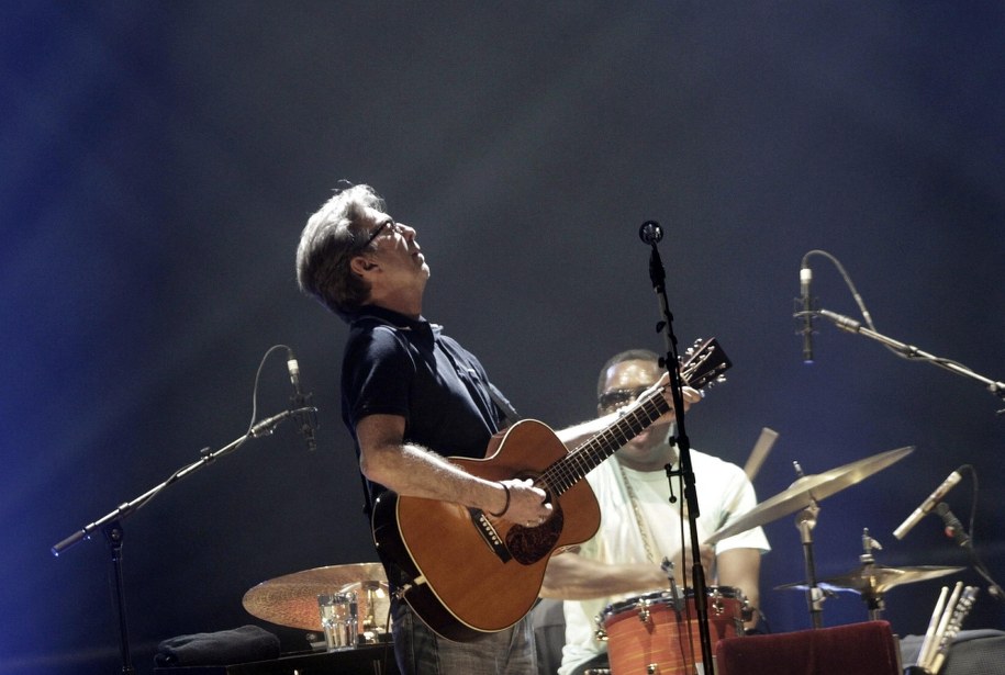 Eric Clapton /VALDA KALNINA /PAP/EPA