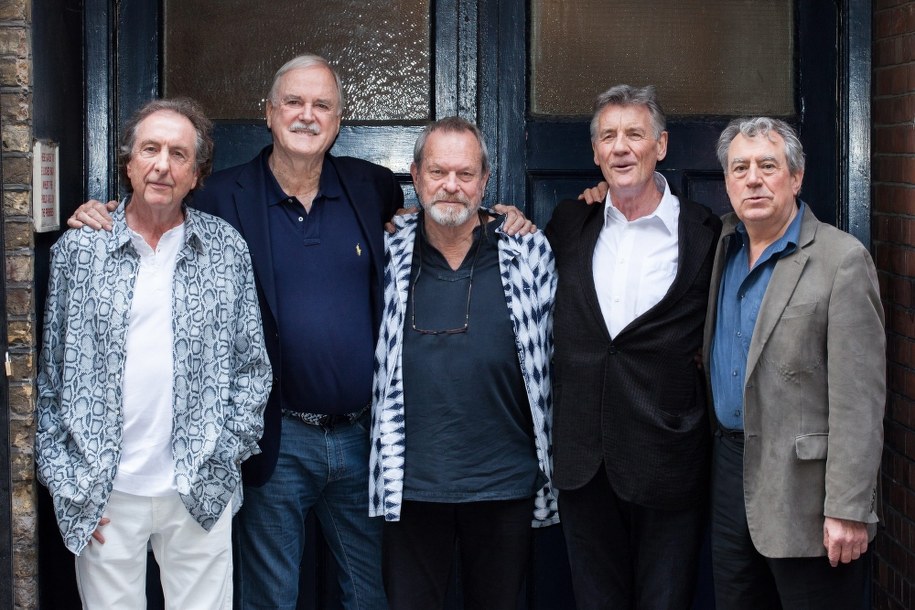 Eric Idle, John Cleese, Terry Gilliam, Michael Palin i Terry Jones /DANIEL LEAL-OLIVAS /PAP/EPA
