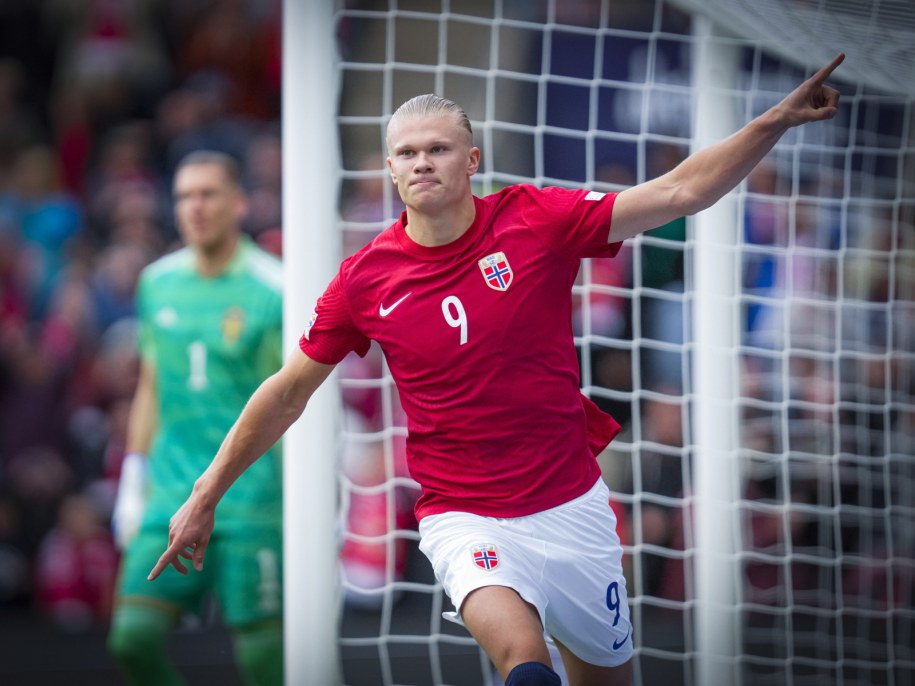 Erling Haaland /Beata Oma Dahle /PAP/EPA