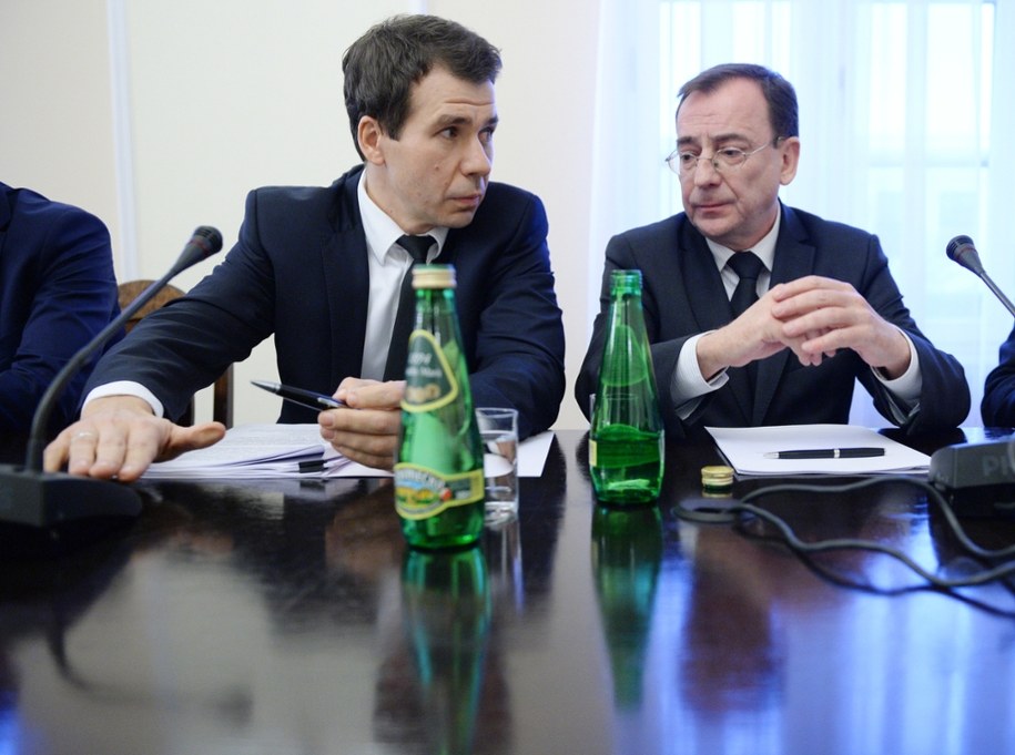 Ernest Bejda i Mariusz Kamiński na zdj. z 2017 r. / 	Jacek Turczyk    /PAP