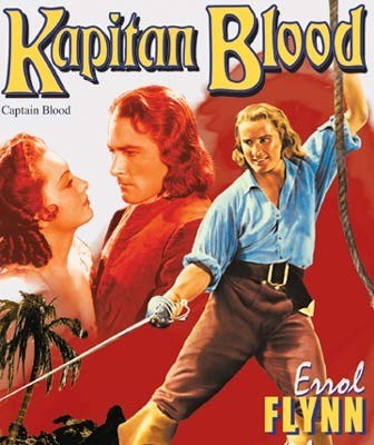 Errol Flynn jako Kapitan Blood okazał się najlepszym piratem Holywood /