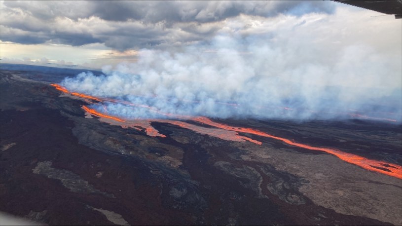 Erupcja Mauna Loa /USGS Volcanoes /Facebook