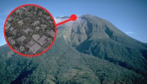 Erupcja wulkanu Bulusan na Filipinach. Okoliczne miejscowości pokryte popiołem