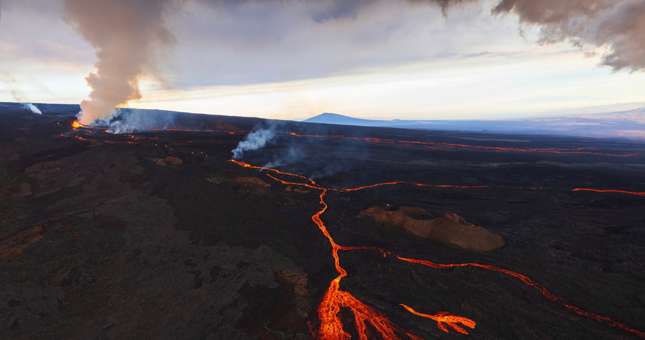 Erupcja wulkanu Mauna Loa