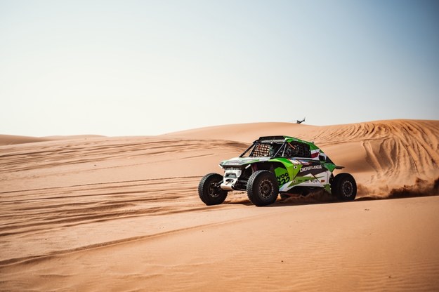 Eryk Goczał na trasie Rajdu Dakar /Energylandia Rally Team /Materiały prasowe