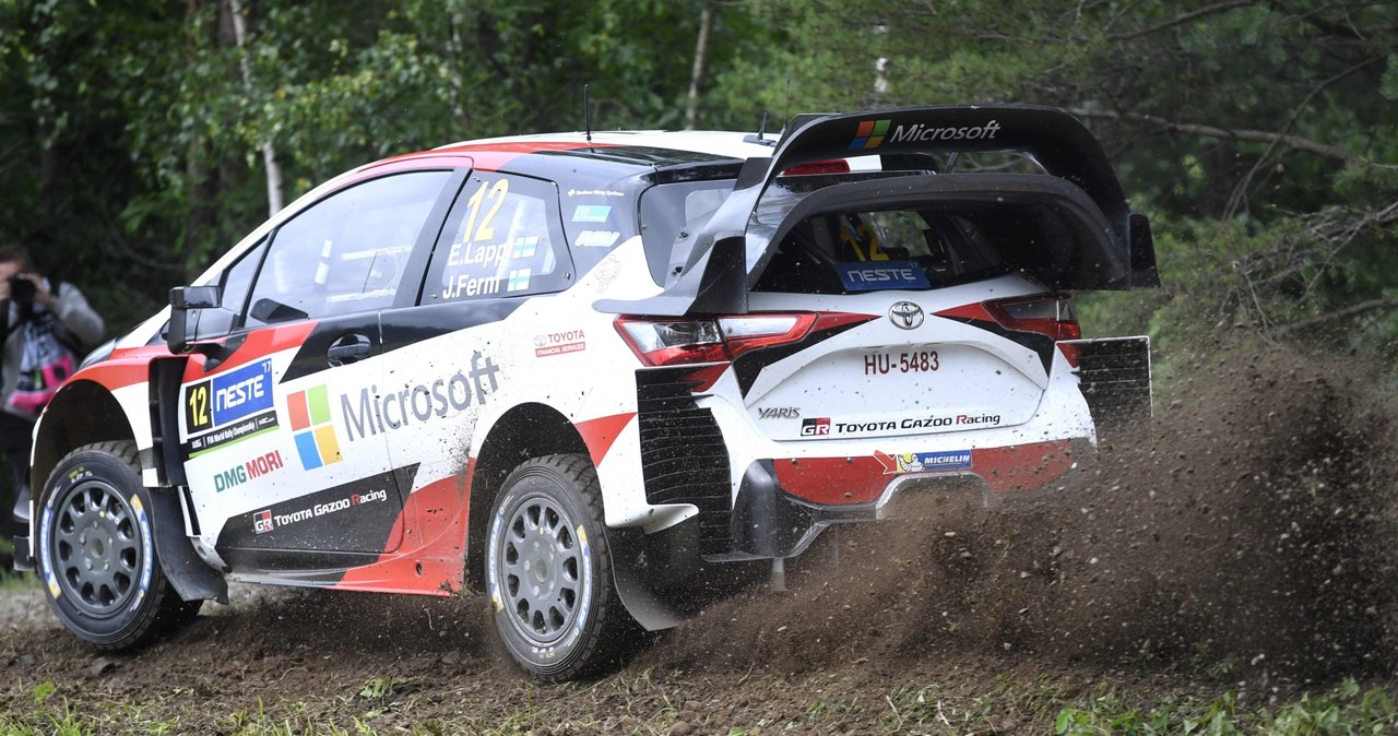 Esapekka Lappi w Toyocie Yaris WRC /AFP