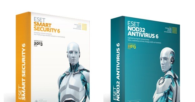 ESET Smart Security 6 oraz system antywirusowy i antyspyware ESET NOD32 Antivirus 6 /INTERIA.PL