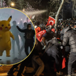 Eskalacja napięć w Turcji. Wśród protestujących... Pikachu