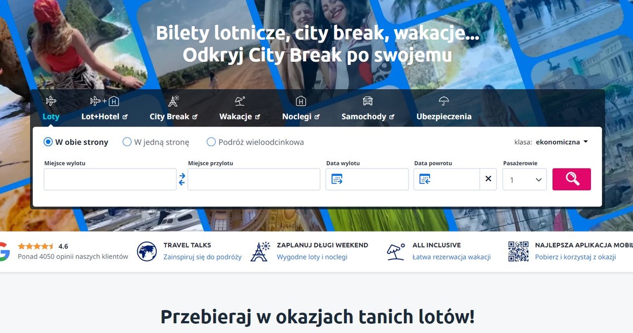 eSky to świetna wyszukiwarka lotów. /eSky /materiał zewnętrzny