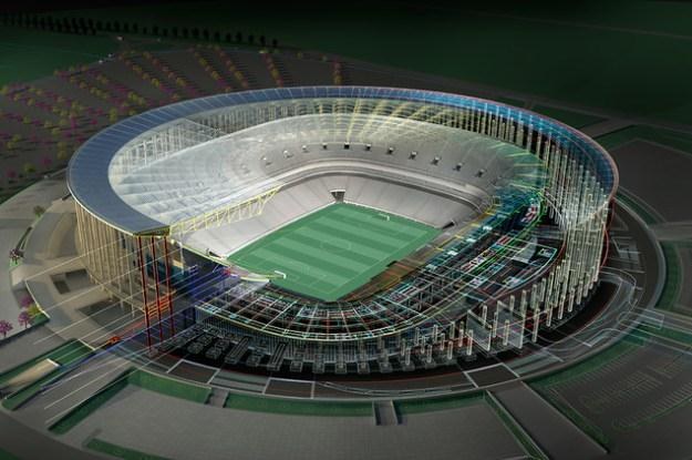 Estádio Nacional de Brasília będzie najnowocześniejszym stadionem świata /materiały prasowe