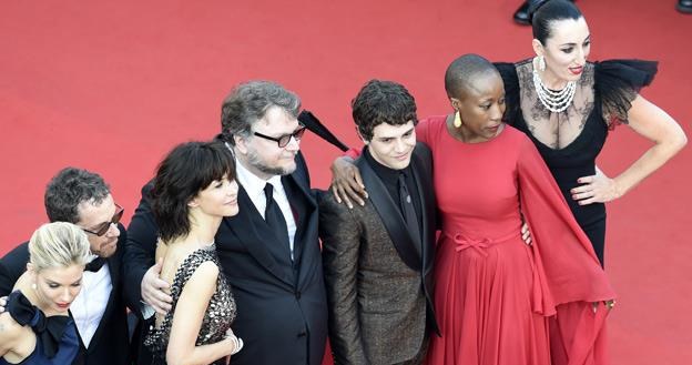 Ethan Coen, Sienna Miller, Sophie Marceau, Guillermo del Toro, Xavier Dolan i Rossy de Palma /AFP