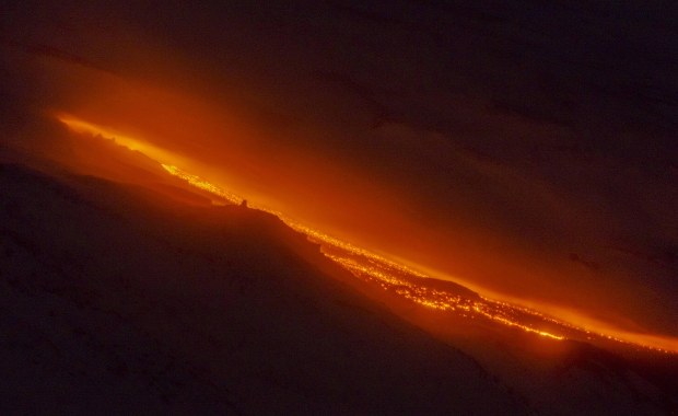 Etna znowu się przebudziła 