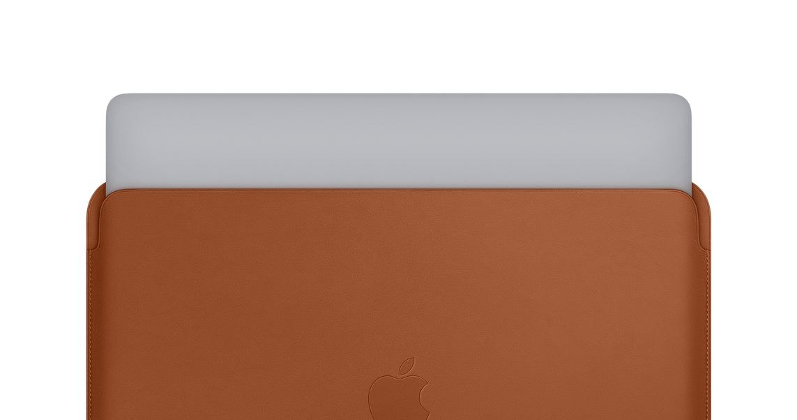 Etui skórzane do MacBooka - Apple /materiały prasowe