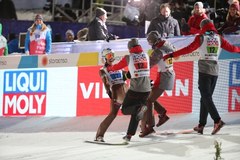 Euforia biało-czerwonych po historycznym triumfie w Lahti!