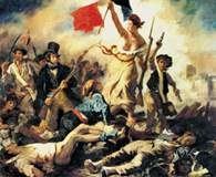 Eugčne Delacroix, Wolność wiodąca lud na barykady /Encyklopedia Internautica