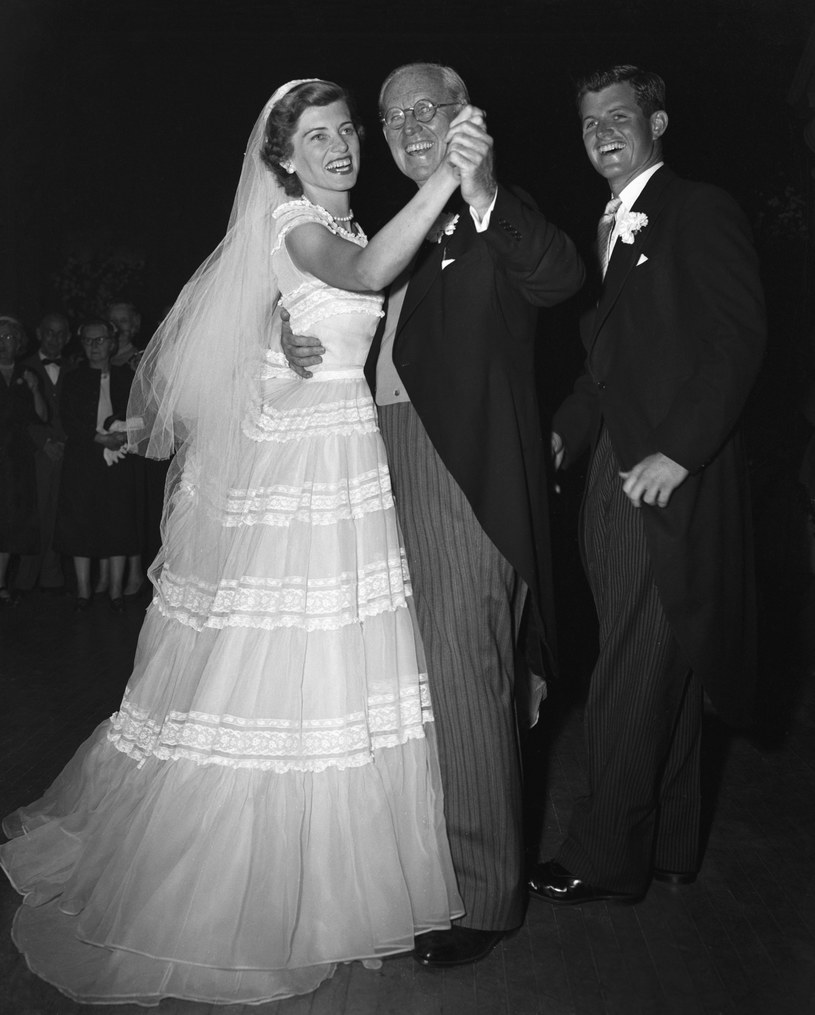 Eunice Mary Kennedy w dniu swojego ślubu w 1953 roku /Getty Images