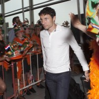 Weteran holenderskiej kadry, Mark van Bommel i fani "Oranje"