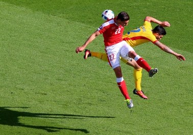 Euro 2016. Mecz Rumunia - Szwajcaria na remis. Piękne trafienie Mehmediego! [FILMY]