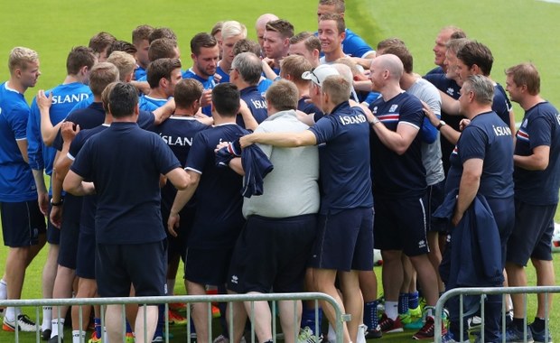Euro 2016: Prezydent Islandii na ćwierćfinale w sektorze kibiców