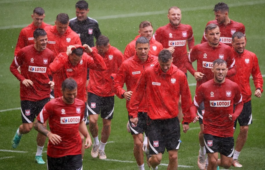 Euro 2020. Piłkarze reprezentacji Polski podczas treningu w Gdańsku / 	Adam Warżawa    /PAP