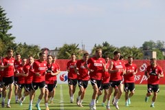 Euro 2020. Trening piłkarzy w Opalenicy