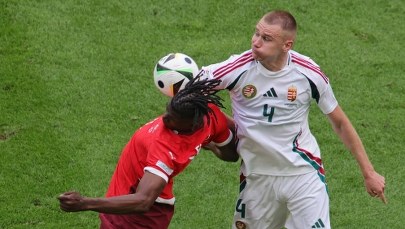 Euro 2024: Efektowne bramki w starciu Węgrów ze Szwajcarami