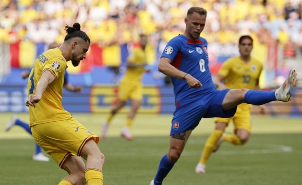 Euro 2024: Słowacja remisuje z Rumunią 1:1