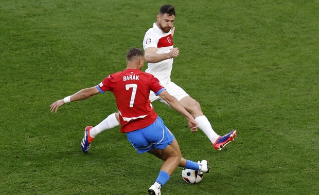 Euro 2024: Turcy pokonali Czechów 2:1