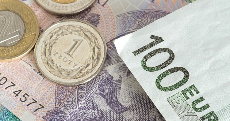 Euro kosztuje obecnie 4,25 zł /123RF/PICSEL