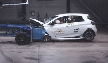 Euro NCAP: Renault ZOE dostało 0 gwiazdek w teście zderzeniowym!