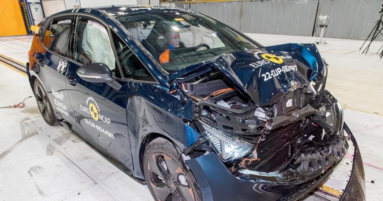 Euro NCAP rozbiło kolejne auta. Wśród nich znalazła się elektryczna Cupra Born /materiały prasowe