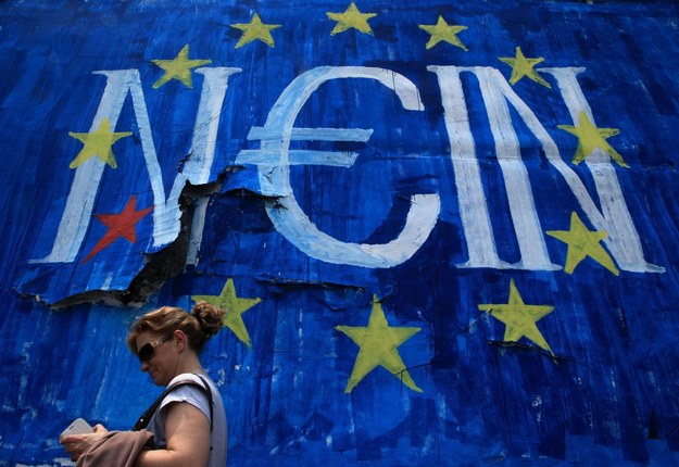 Eurogrupa odrzuciła propozycje Grecji /SIMELA PANTZARTZI  /PAP/EPA