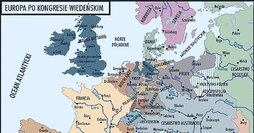 Europa po Kongresie Wiedeńskim /Encyklopedia Internautica