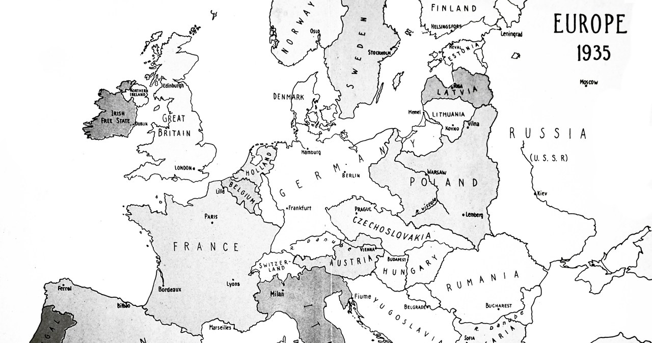Europa w roku 1935 r. / Universal History Archive / Contributor /Getty Images