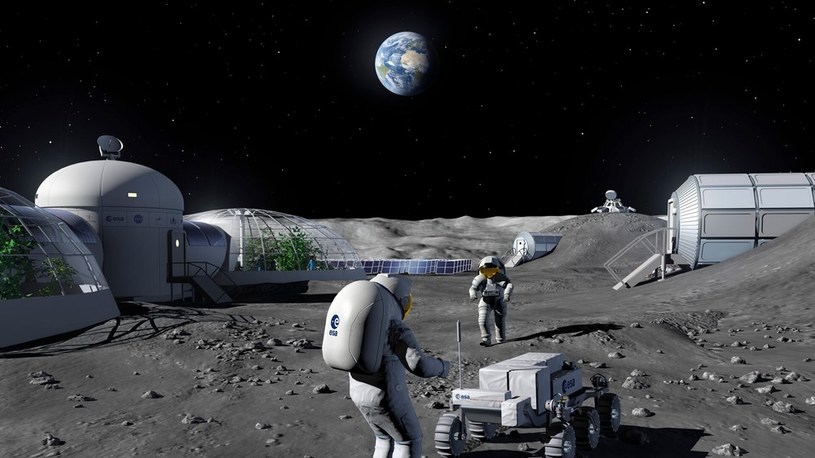Europa zbuduje na Księżycu system GPS i pierwszą sieć komórkową 4G /Geekweek